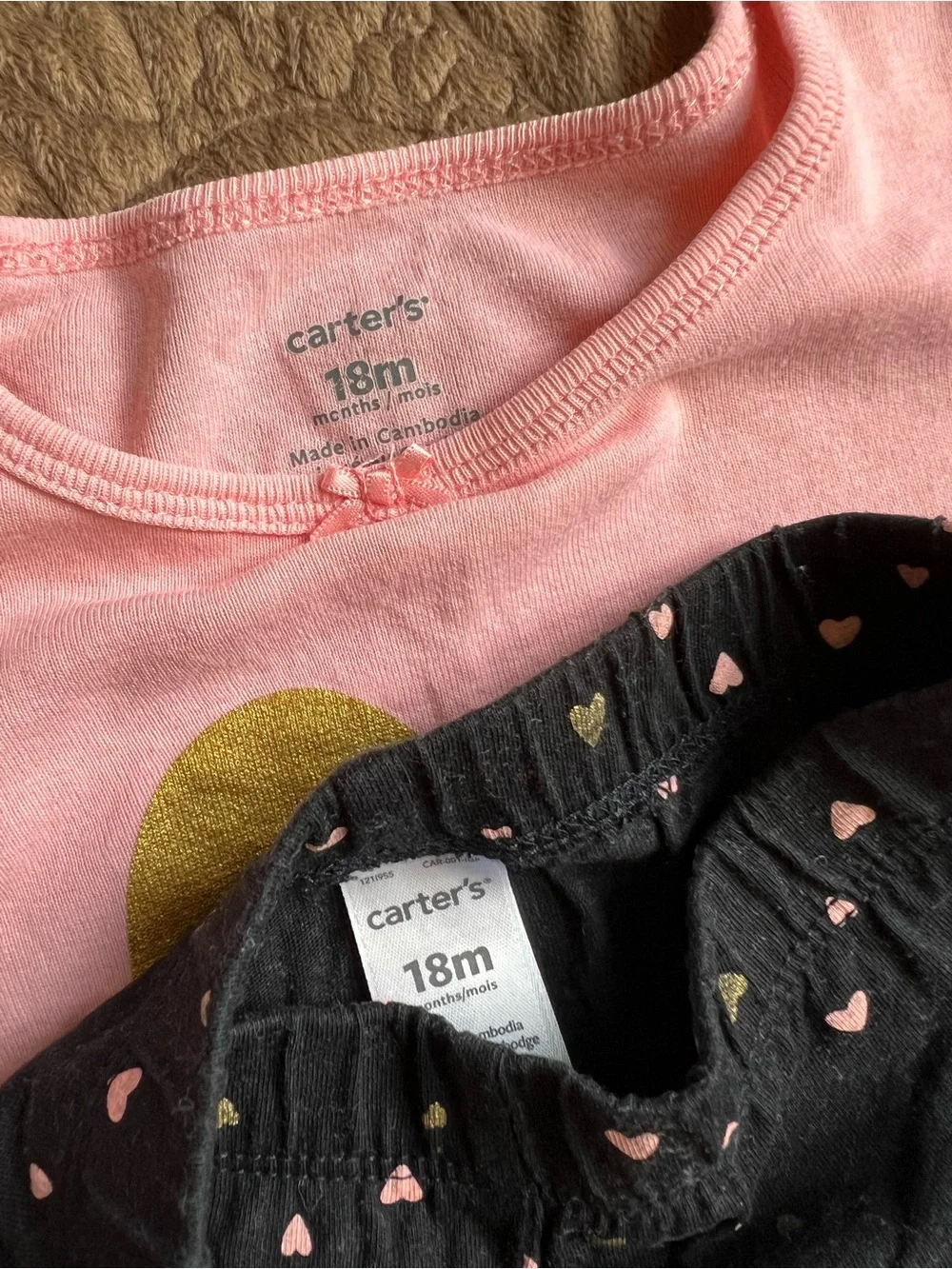 Carter’s 18 months Baby girl clothes bundle